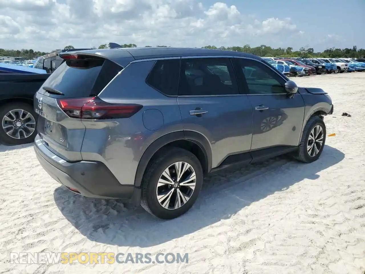 3 Photograph of a damaged car 5N1AT3BA2MC780991 NISSAN ROGUE 2021