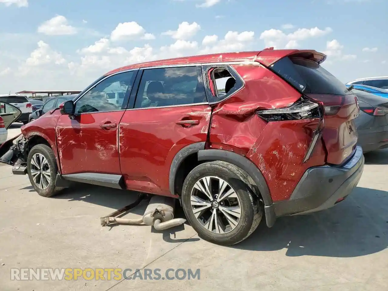 2 Фотография поврежденного автомобиля 5N1AT3BA2MC820857 NISSAN ROGUE 2021