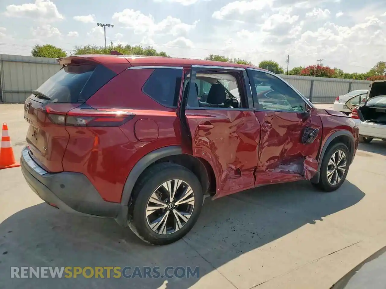 3 Фотография поврежденного автомобиля 5N1AT3BA2MC820857 NISSAN ROGUE 2021