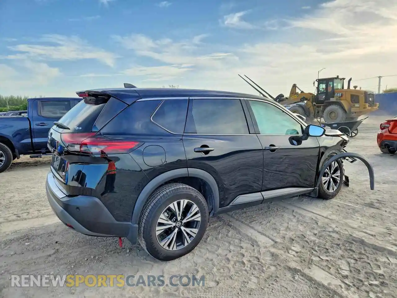 3 Фотография поврежденного автомобиля 5N1AT3BA2MC827016 NISSAN ROGUE 2021