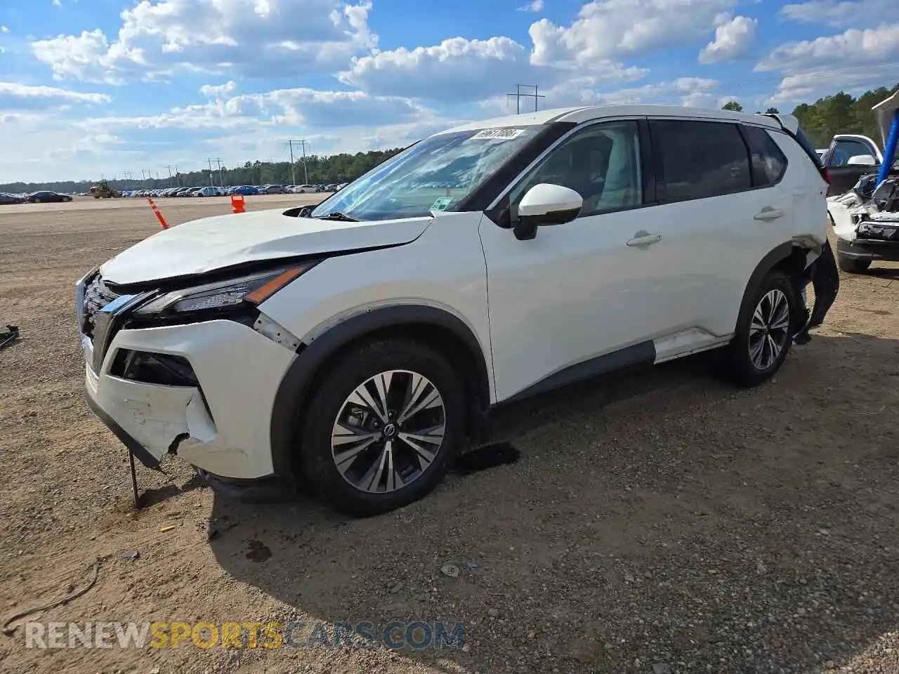 1 Фотография поврежденного автомобиля 5N1AT3BA2MC832684 NISSAN ROGUE 2021