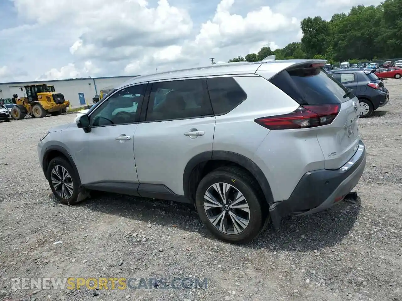 2 Photograph of a damaged car 5N1AT3BA2MC842471 NISSAN ROGUE 2021