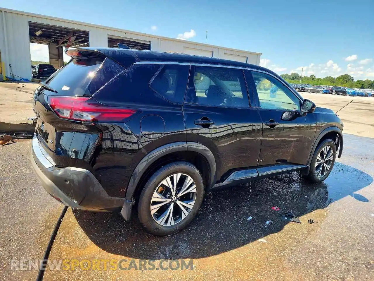 3 Photograph of a damaged car 5N1AT3BA2MC843314 NISSAN ROGUE 2021