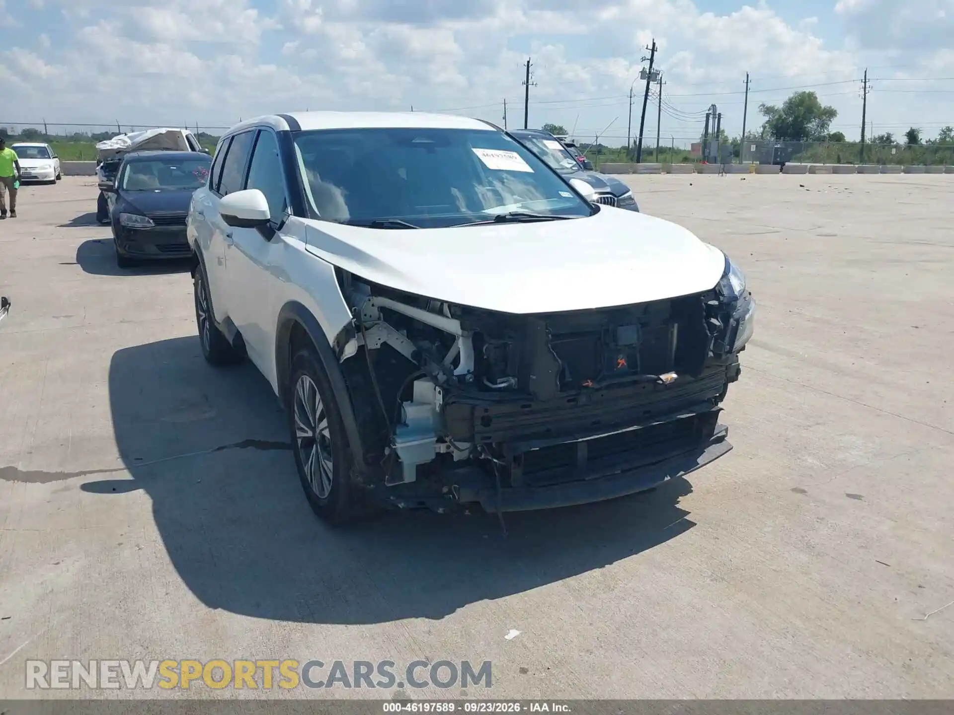 1 Фотография поврежденного автомобиля 5N1AT3BA3MC733355 NISSAN ROGUE 2021