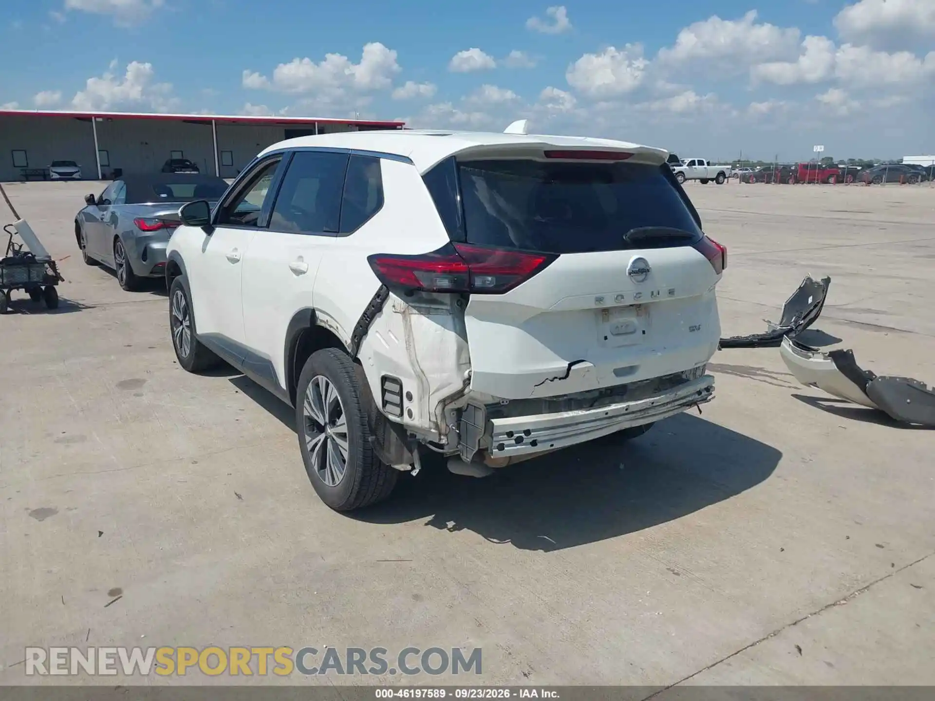 3 Фотография поврежденного автомобиля 5N1AT3BA3MC733355 NISSAN ROGUE 2021