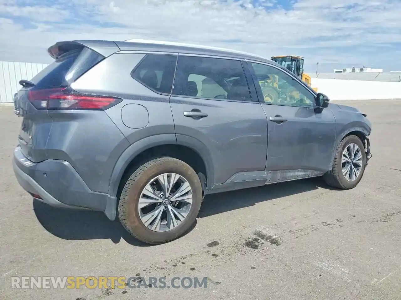 3 Photograph of a damaged car 5N1AT3BA3MC741259 NISSAN ROGUE 2021