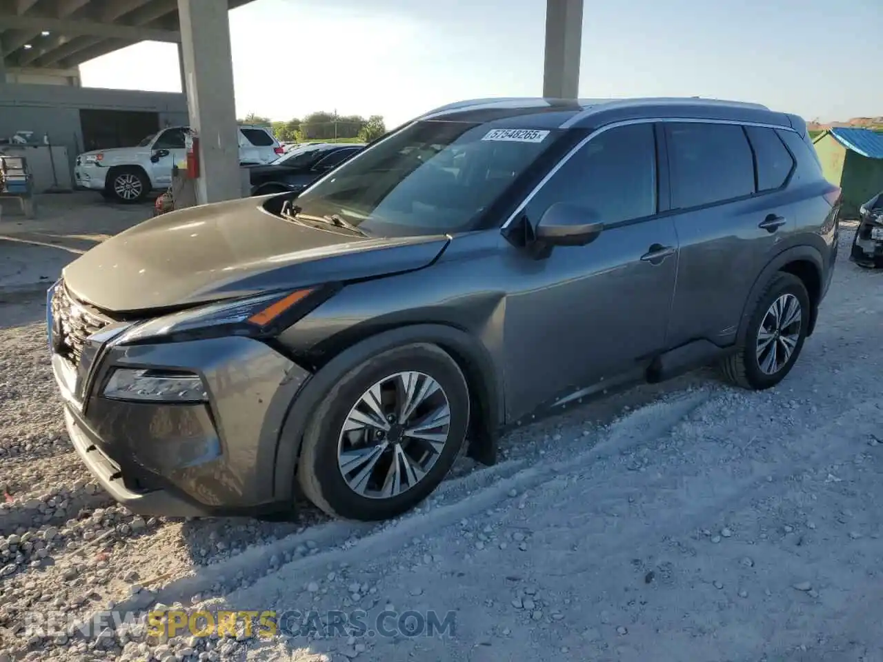 1 Photograph of a damaged car 5N1AT3BA3MC769188 NISSAN ROGUE 2021