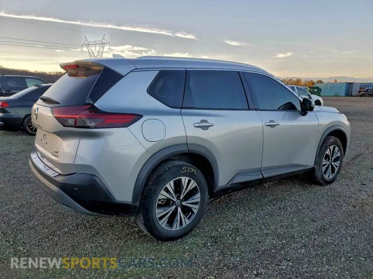 3 Photograph of a damaged car 5N1AT3BA3MC786928 NISSAN ROGUE 2021