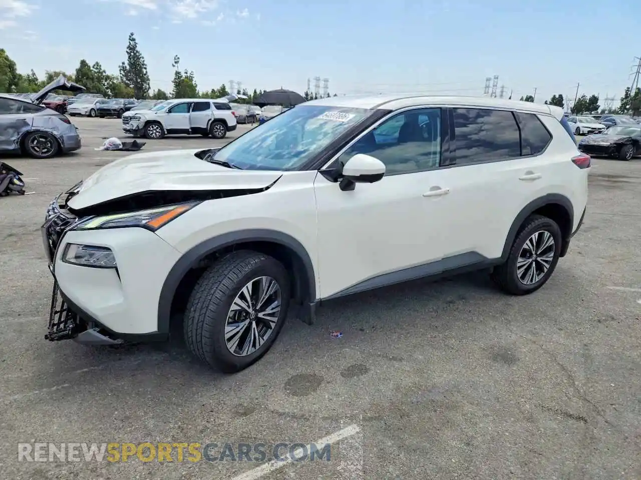 1 fotografías del automóvil dañado 5N1AT3BA3MC794821 NISSAN ROGUE 2021