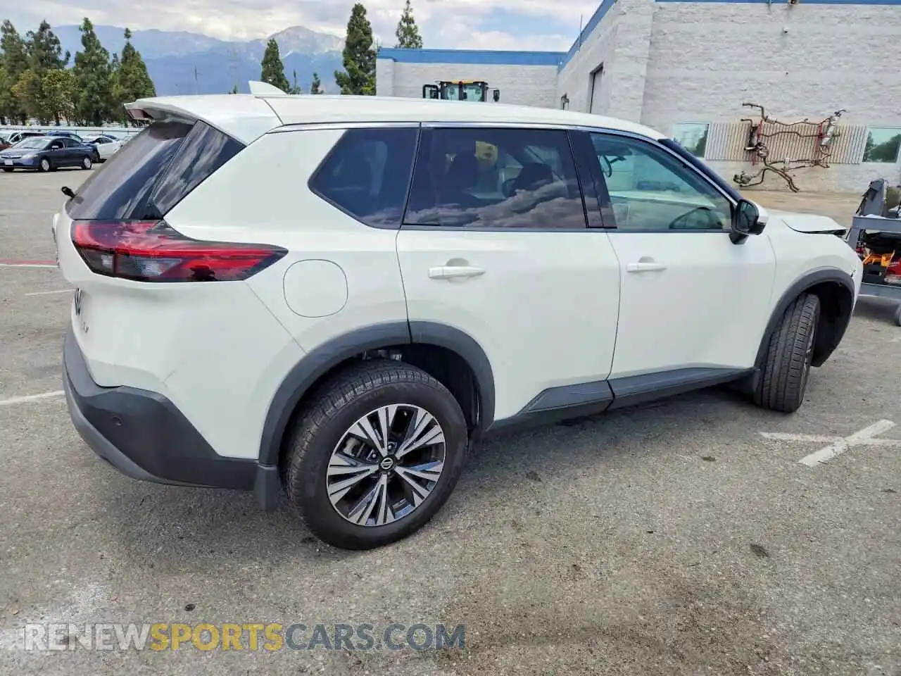 3 fotografías del automóvil dañado 5N1AT3BA3MC794821 NISSAN ROGUE 2021