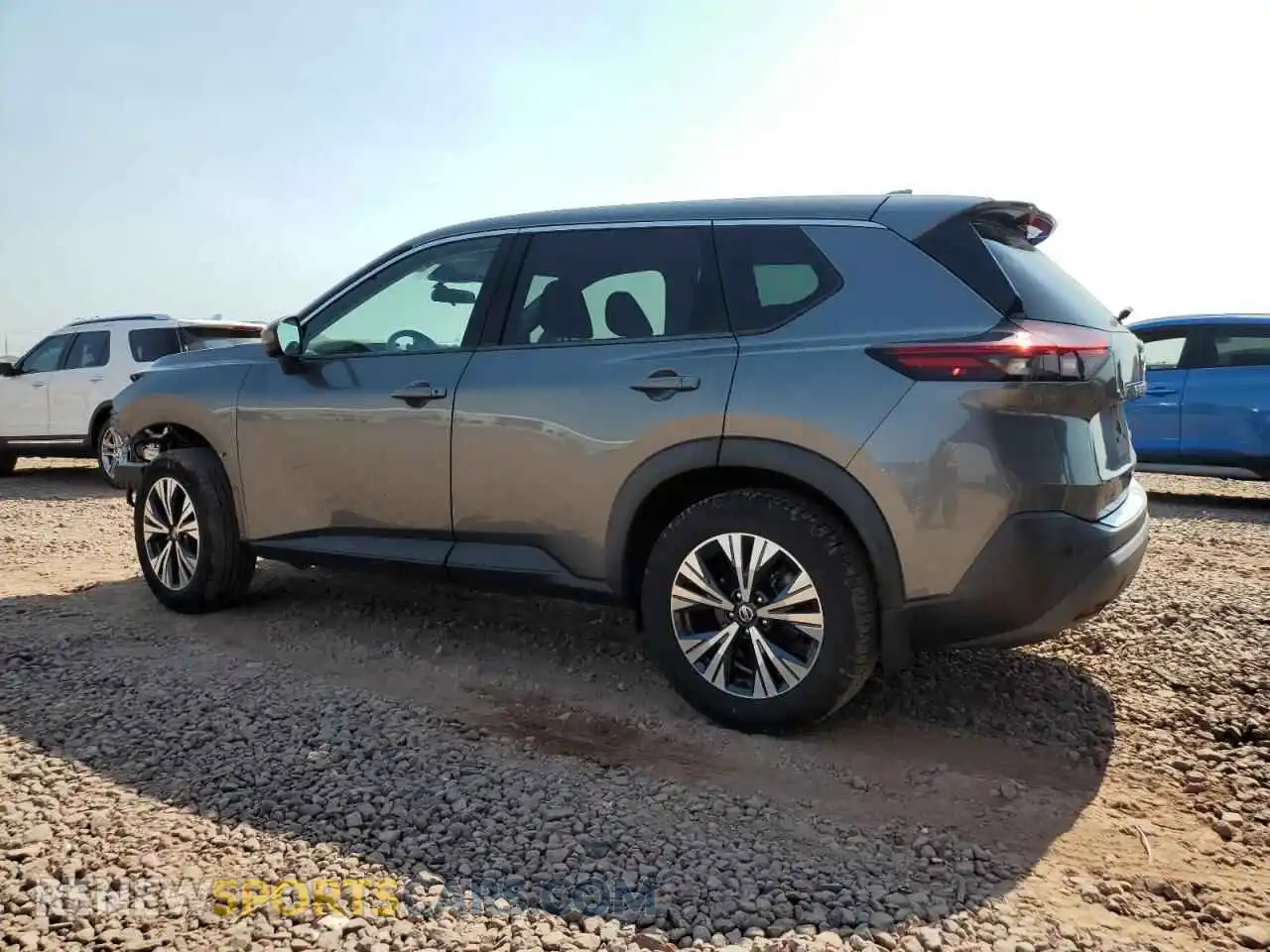 2 Photograph of a damaged car 5N1AT3BA3MC803100 NISSAN ROGUE 2021