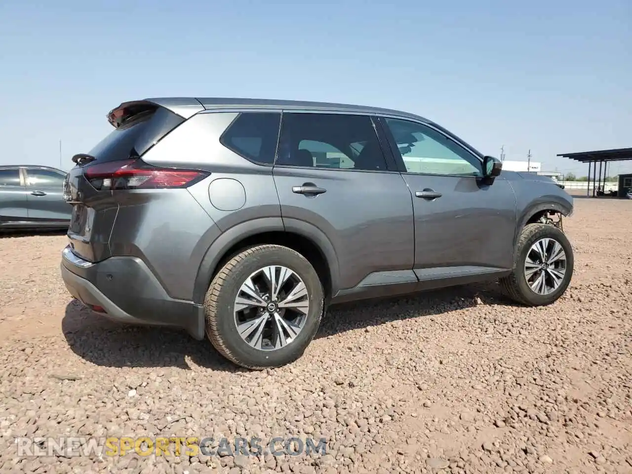 3 Photograph of a damaged car 5N1AT3BA3MC803100 NISSAN ROGUE 2021
