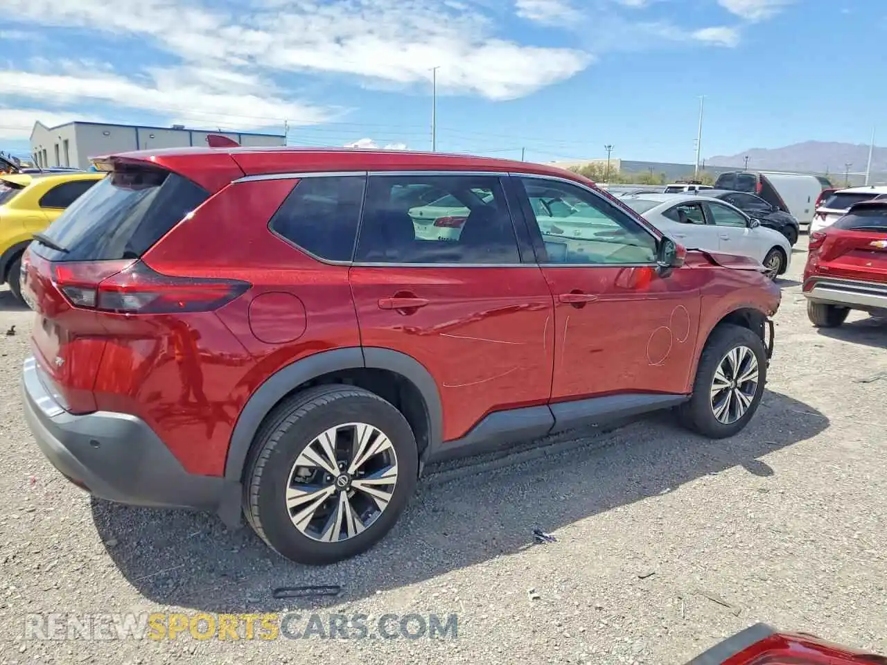 3 Photograph of a damaged car 5N1AT3BA3MC835108 NISSAN ROGUE 2021