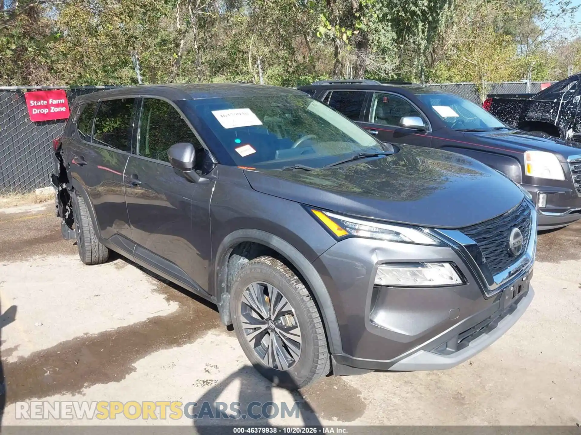 1 Photograph of a damaged car 5N1AT3BA4MC671142 NISSAN ROGUE 2021