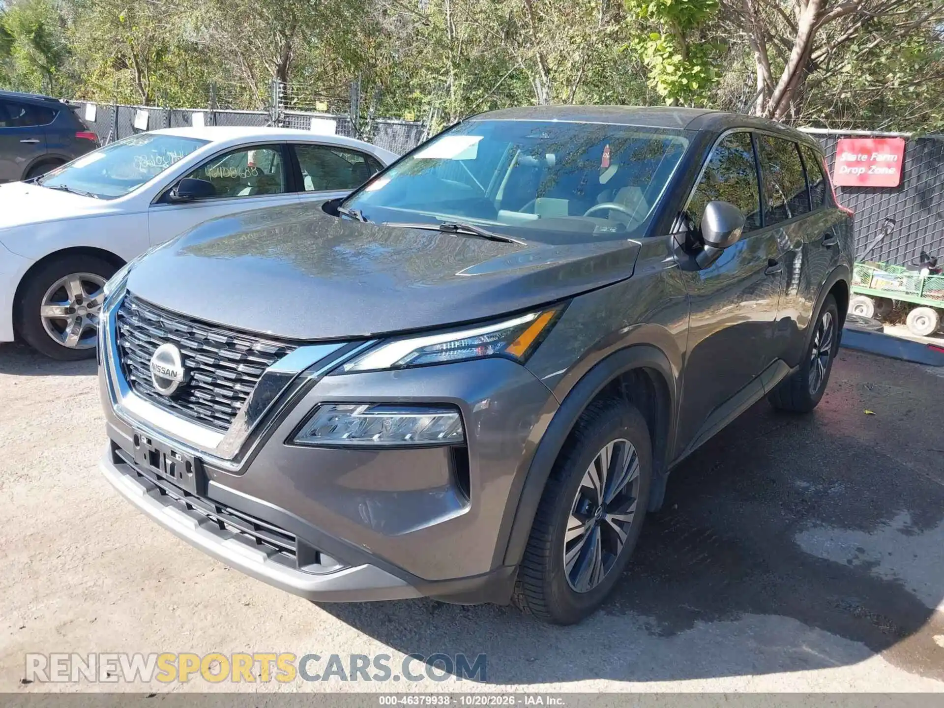 2 Photograph of a damaged car 5N1AT3BA4MC671142 NISSAN ROGUE 2021