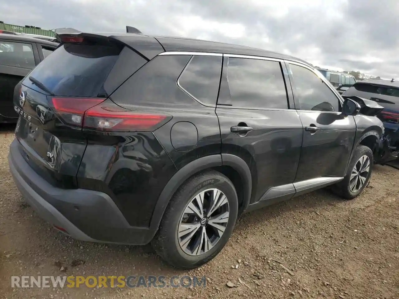 3 Photograph of a damaged car 5N1AT3BA4MC703846 NISSAN ROGUE 2021