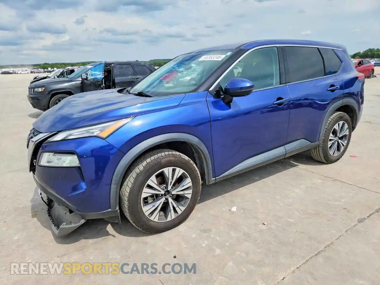 1 Фотография поврежденного автомобиля 5N1AT3BA4MC711350 NISSAN ROGUE 2021