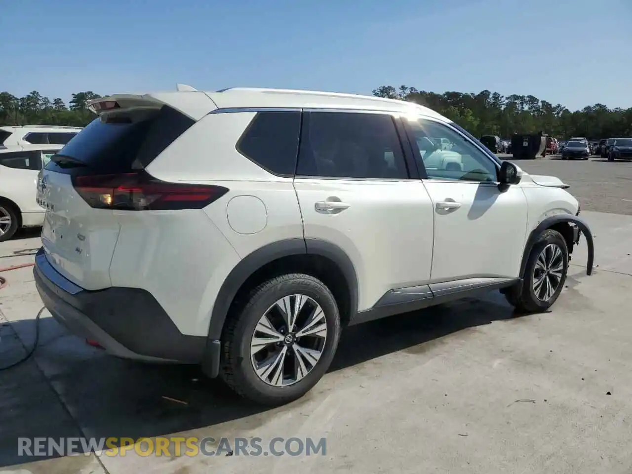 3 Photograph of a damaged car 5N1AT3BA4MC711963 NISSAN ROGUE 2021