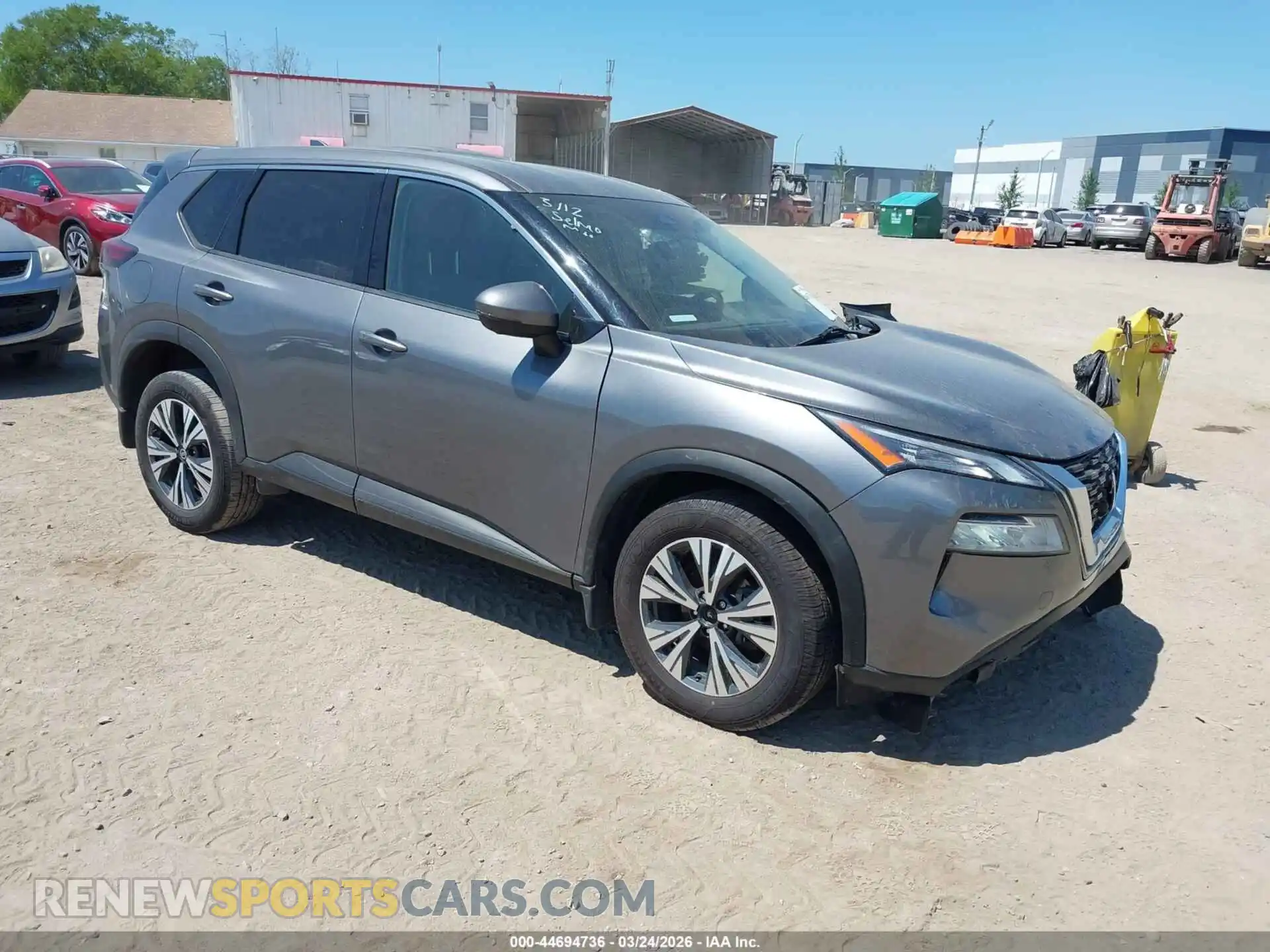 1 Photograph of a damaged car 5N1AT3BA4MC724874 NISSAN ROGUE 2021