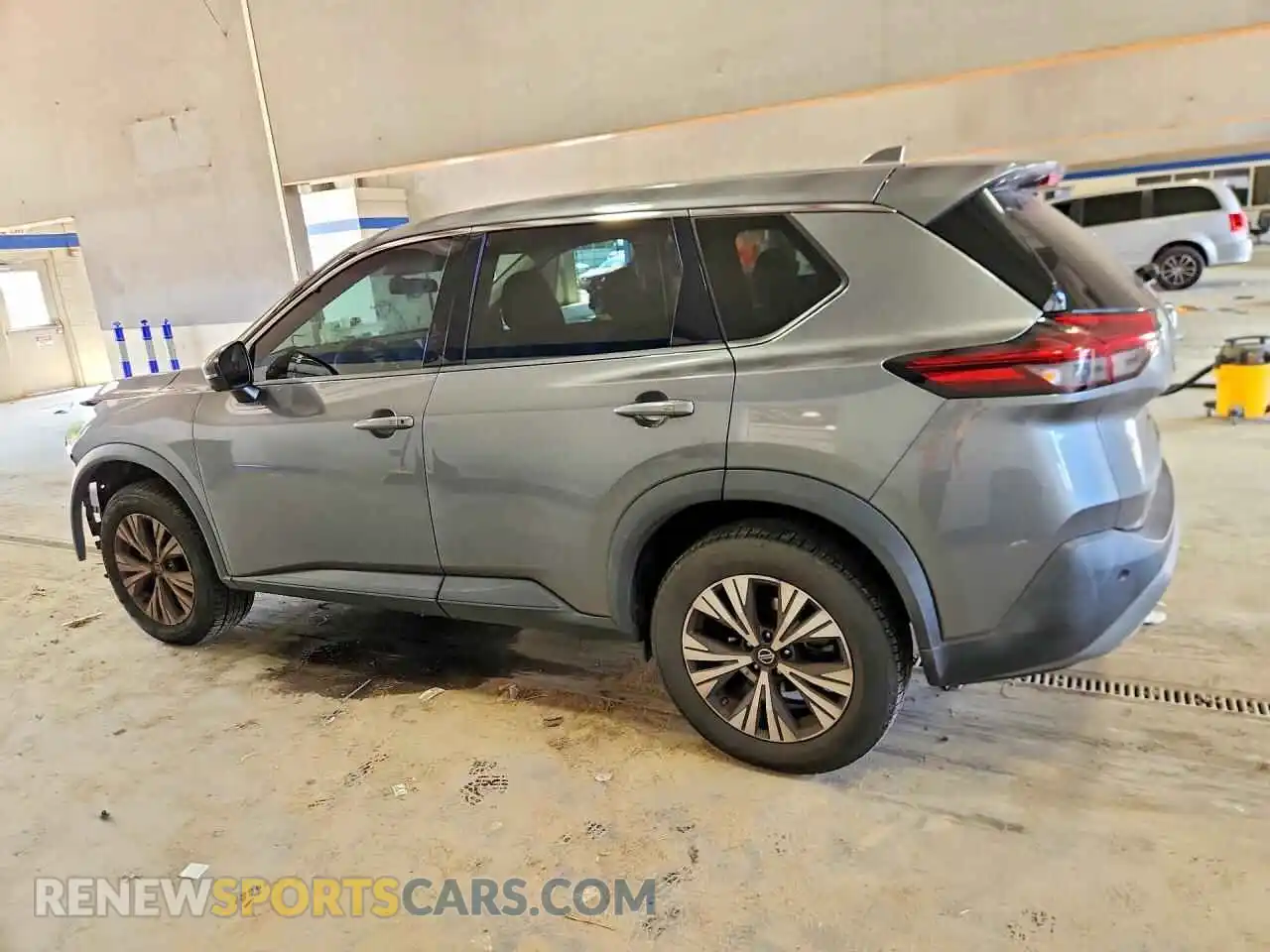 2 Photograph of a damaged car 5N1AT3BA4MC728648 NISSAN ROGUE 2021