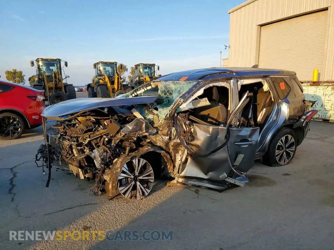 1 fotografías del automóvil dañado 5N1AT3BA4MC729024 NISSAN ROGUE 2021