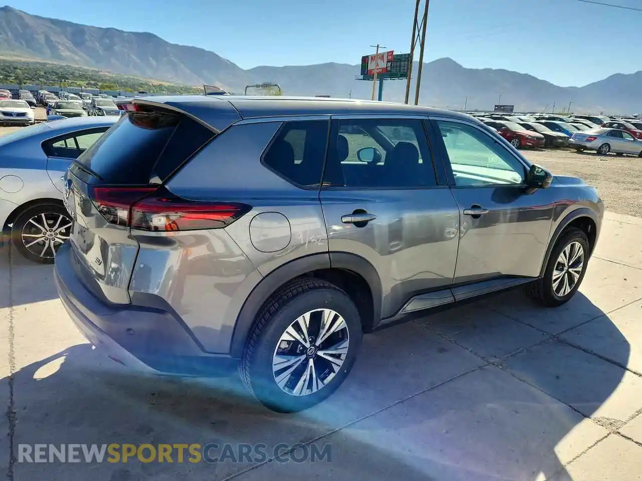 3 fotografías del automóvil dañado 5N1AT3BA4MC730478 NISSAN ROGUE 2021