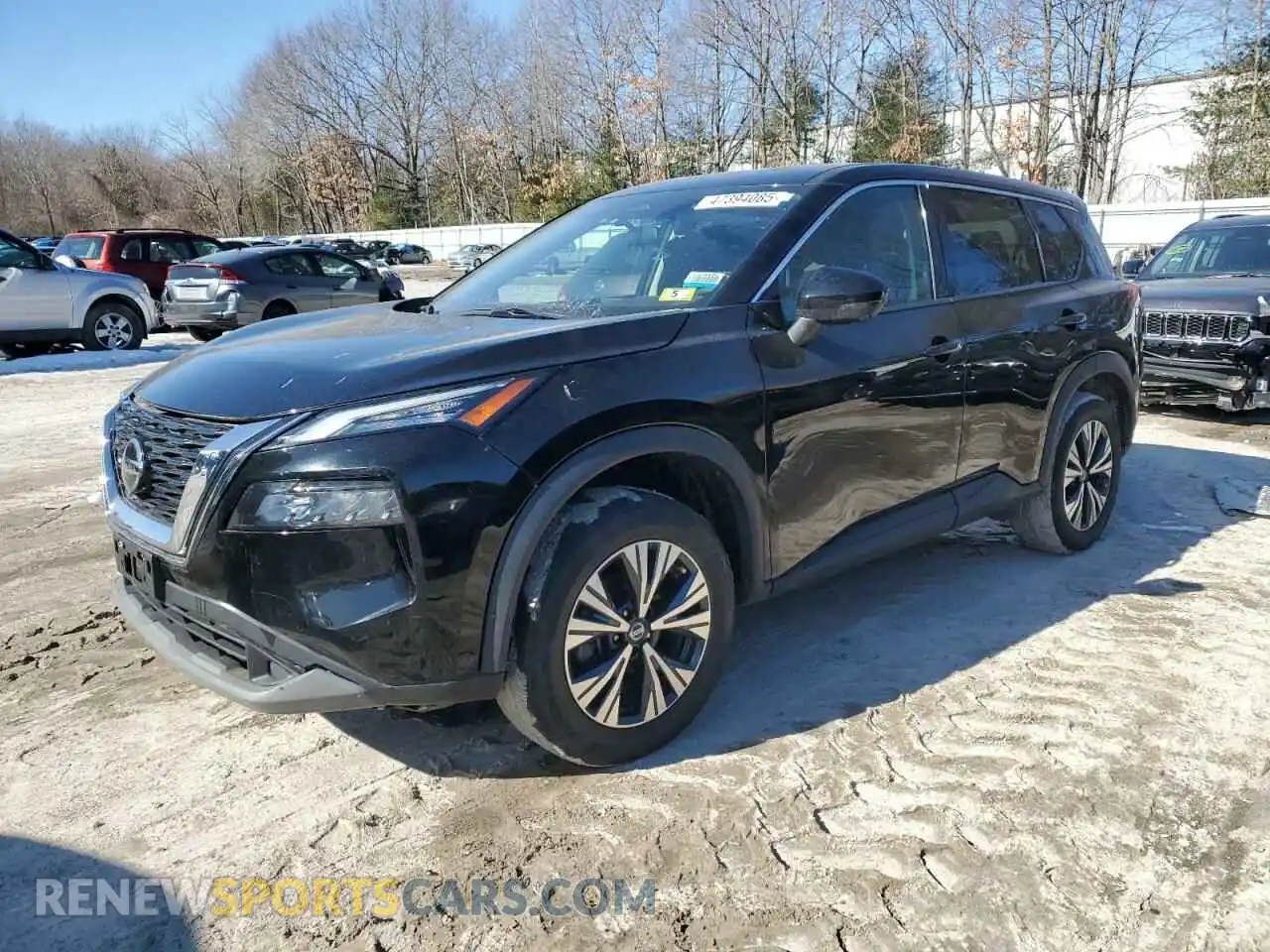 1 Photograph of a damaged car 5N1AT3BA4MC735728 NISSAN ROGUE 2021