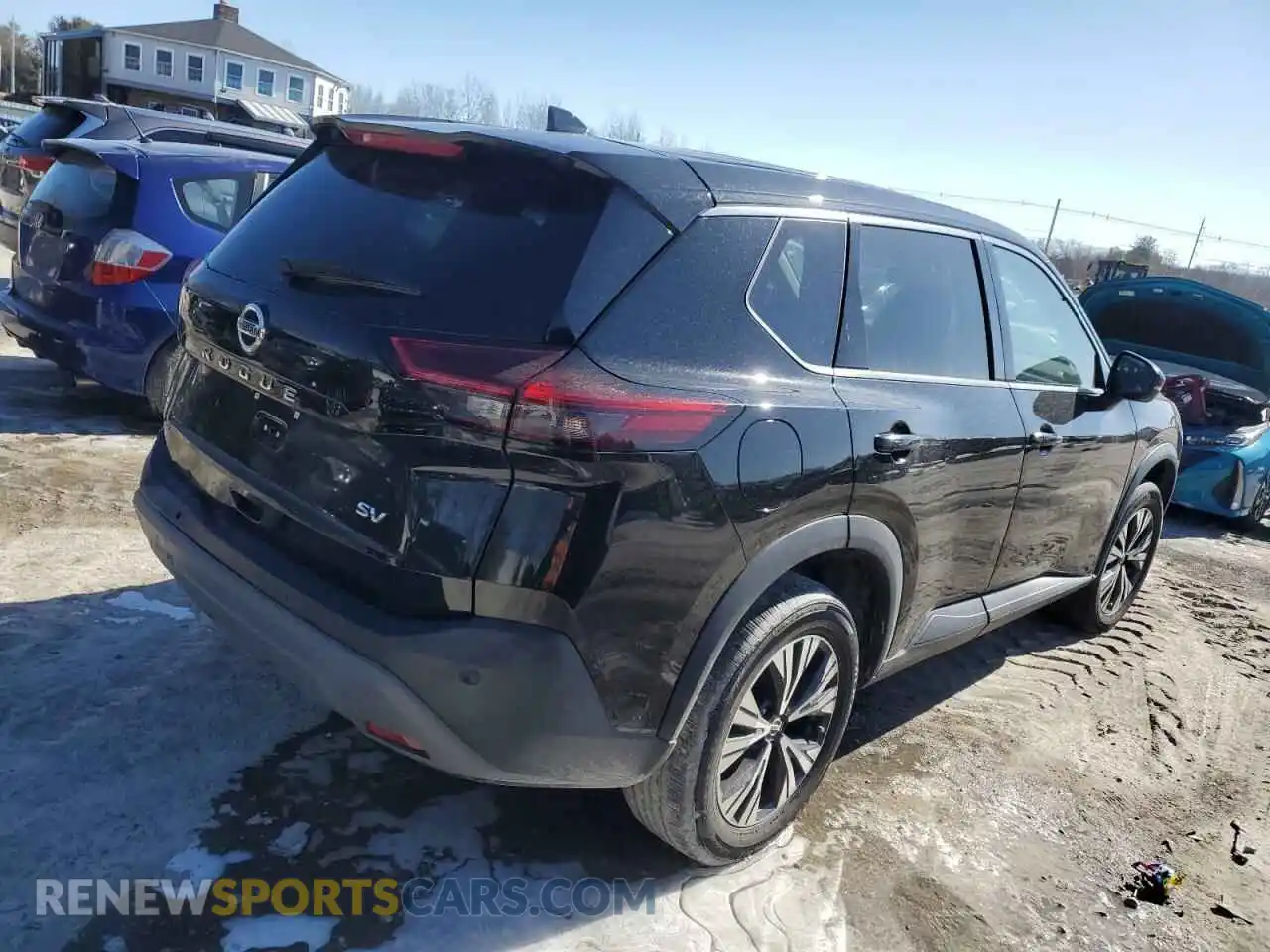 3 Photograph of a damaged car 5N1AT3BA4MC735728 NISSAN ROGUE 2021