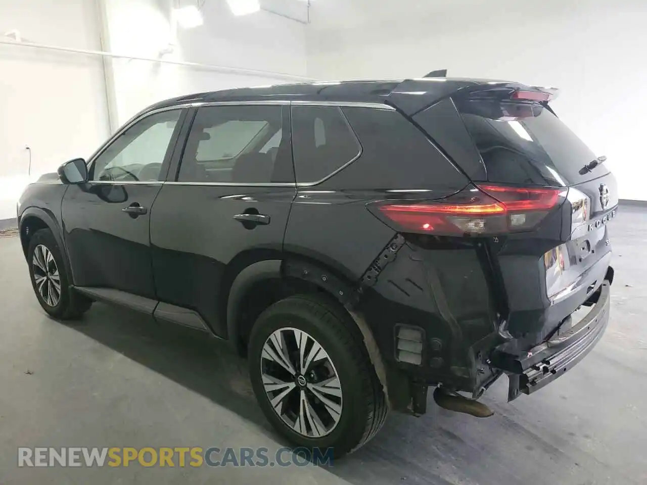 2 Photograph of a damaged car 5N1AT3BA4MC751170 NISSAN ROGUE 2021