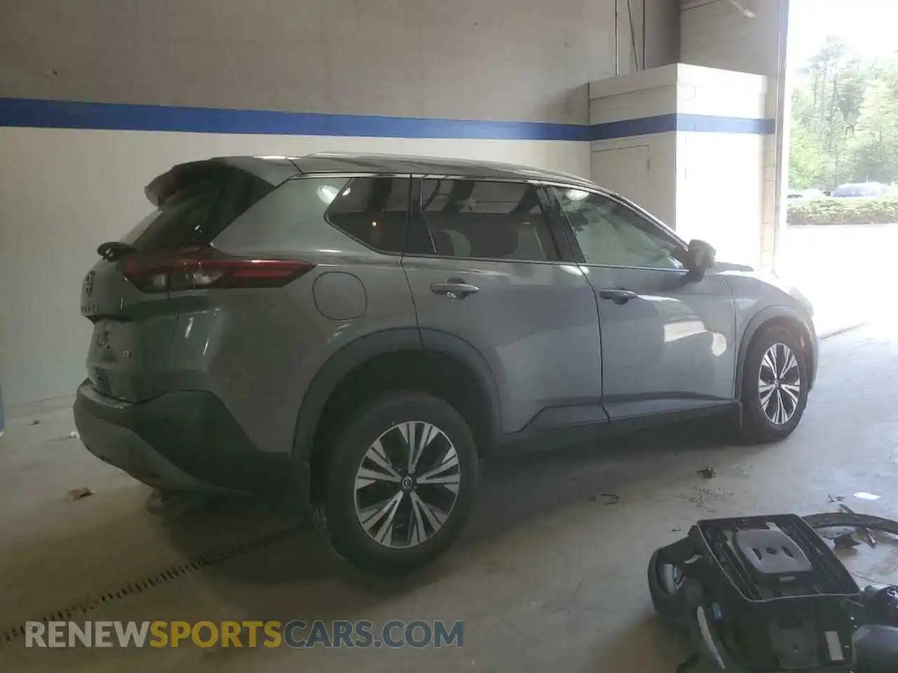 3 Photograph of a damaged car 5N1AT3BA4MC753016 NISSAN ROGUE 2021