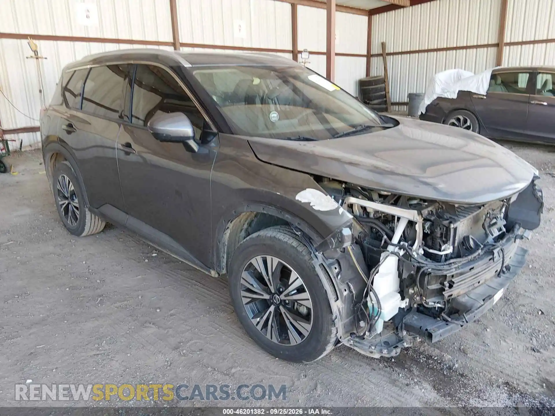 1 Photograph of a damaged car 5N1AT3BA4MC775100 NISSAN ROGUE 2021