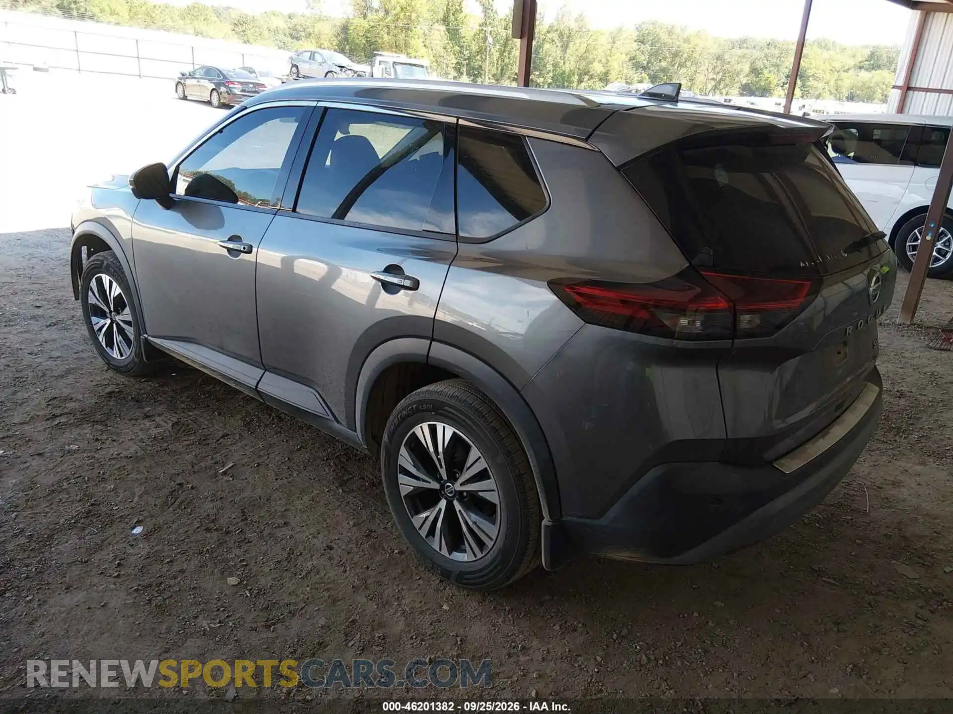 3 Photograph of a damaged car 5N1AT3BA4MC775100 NISSAN ROGUE 2021