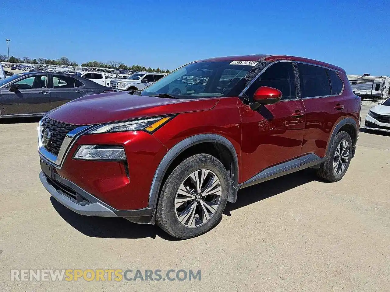 1 fotografías del automóvil dañado 5N1AT3BA4MC776232 NISSAN ROGUE 2021