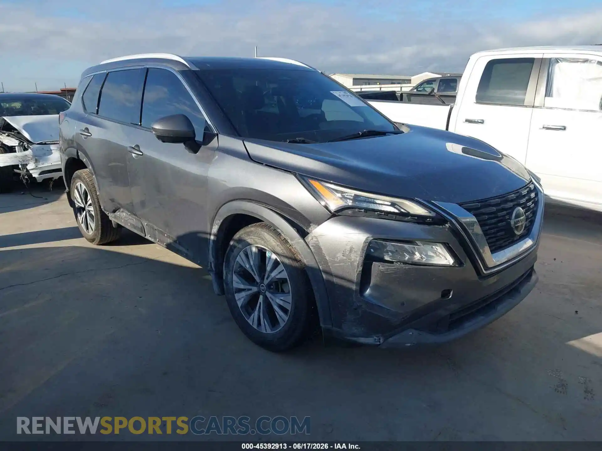 1 Photograph of a damaged car 5N1AT3BA4MC788204 NISSAN ROGUE 2021