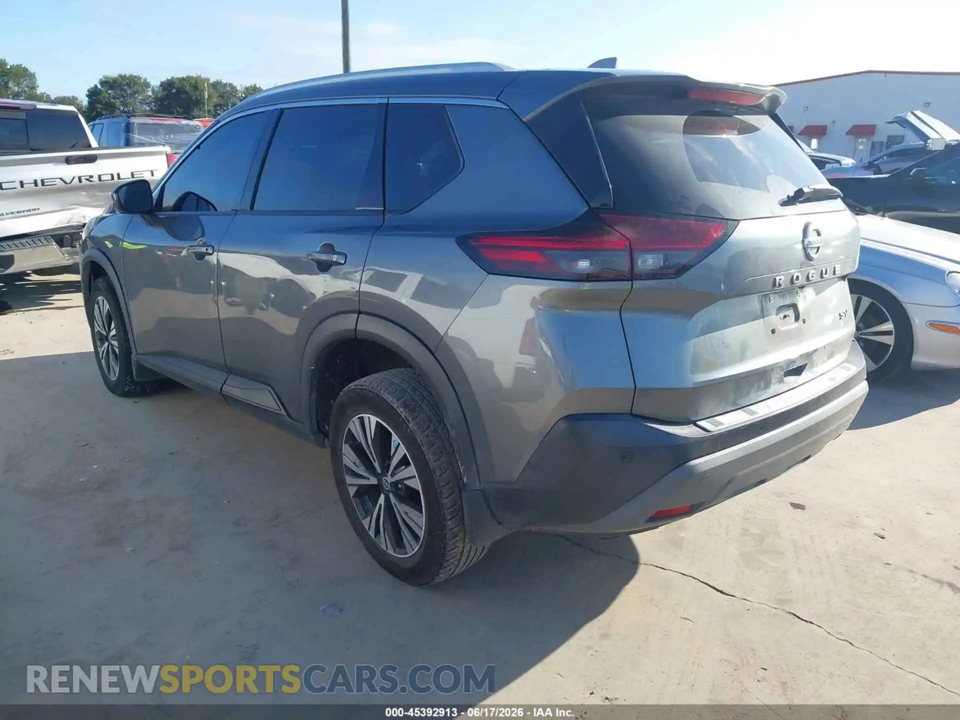 3 Photograph of a damaged car 5N1AT3BA4MC788204 NISSAN ROGUE 2021