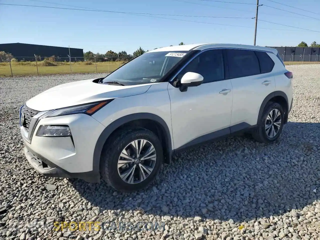 1 Photograph of a damaged car 5N1AT3BA5MC676382 NISSAN ROGUE 2021