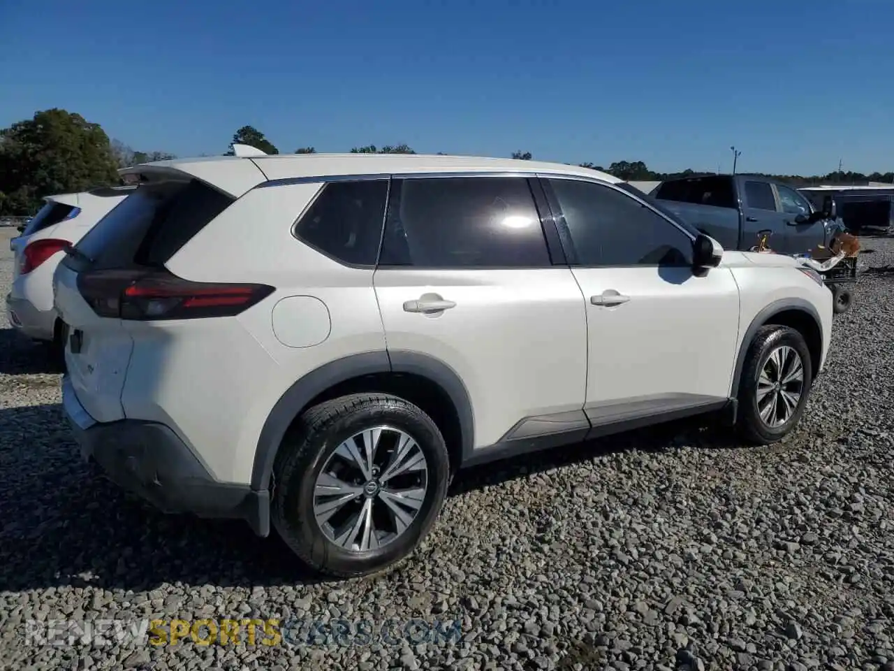 3 Photograph of a damaged car 5N1AT3BA5MC676382 NISSAN ROGUE 2021