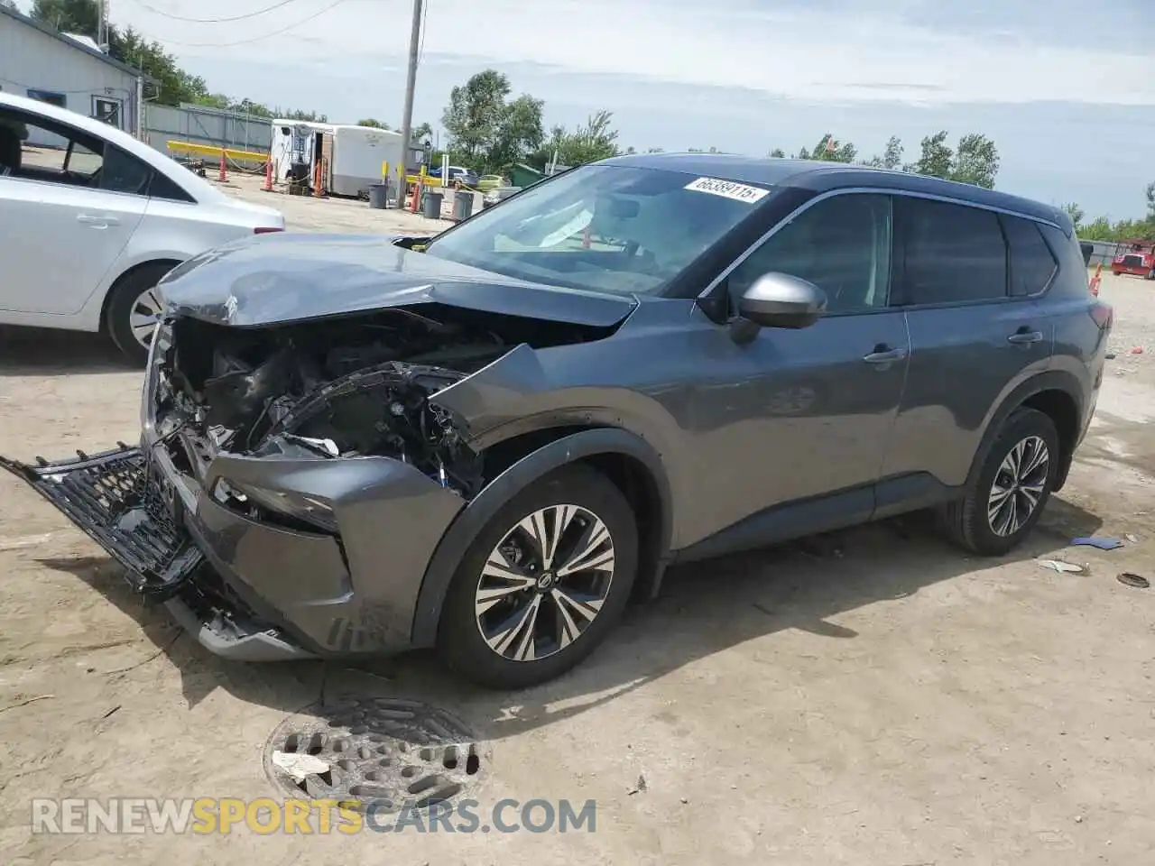 1 fotografías del automóvil dañado 5N1AT3BA5MC682831 NISSAN ROGUE 2021