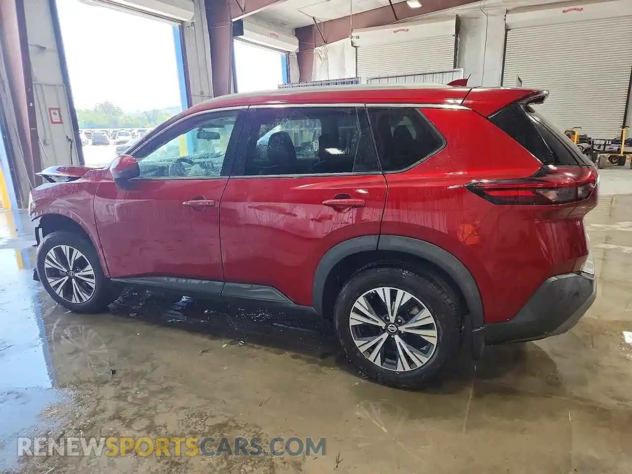 2 Photograph of a damaged car 5N1AT3BA5MC699824 NISSAN ROGUE 2021