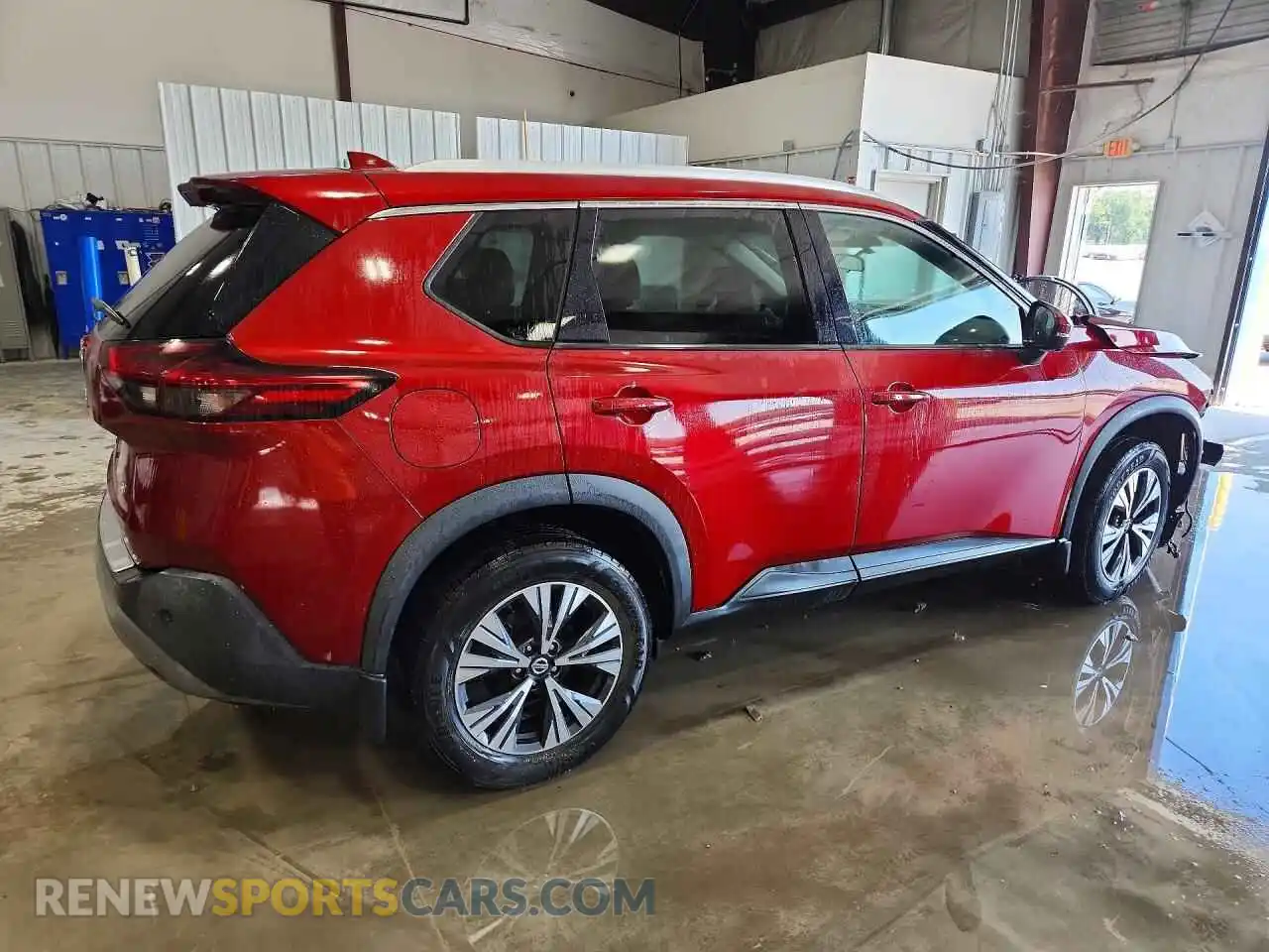 3 Photograph of a damaged car 5N1AT3BA5MC699824 NISSAN ROGUE 2021