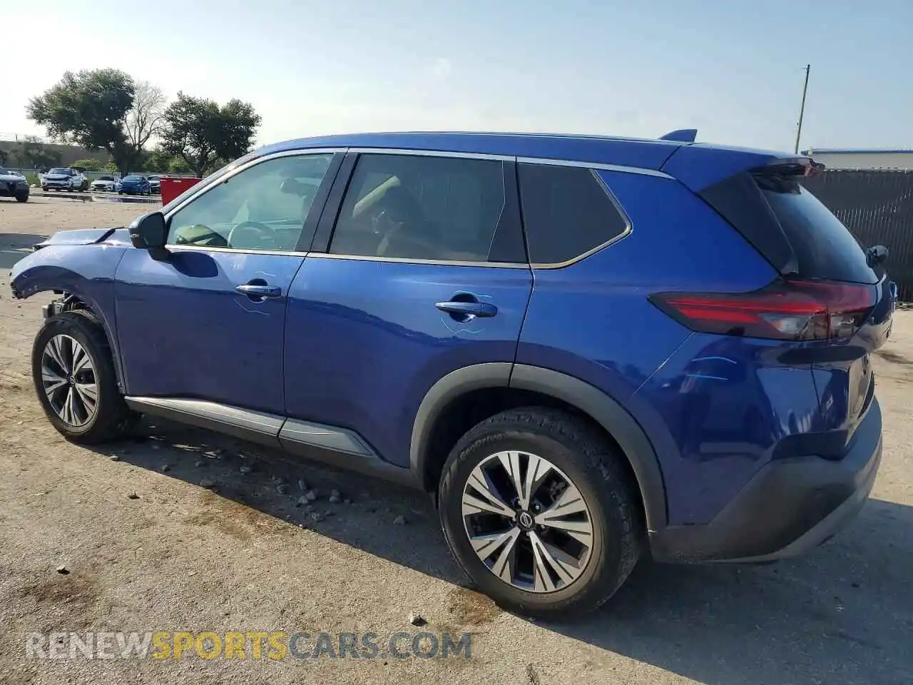 2 Photograph of a damaged car 5N1AT3BA5MC719358 NISSAN ROGUE 2021