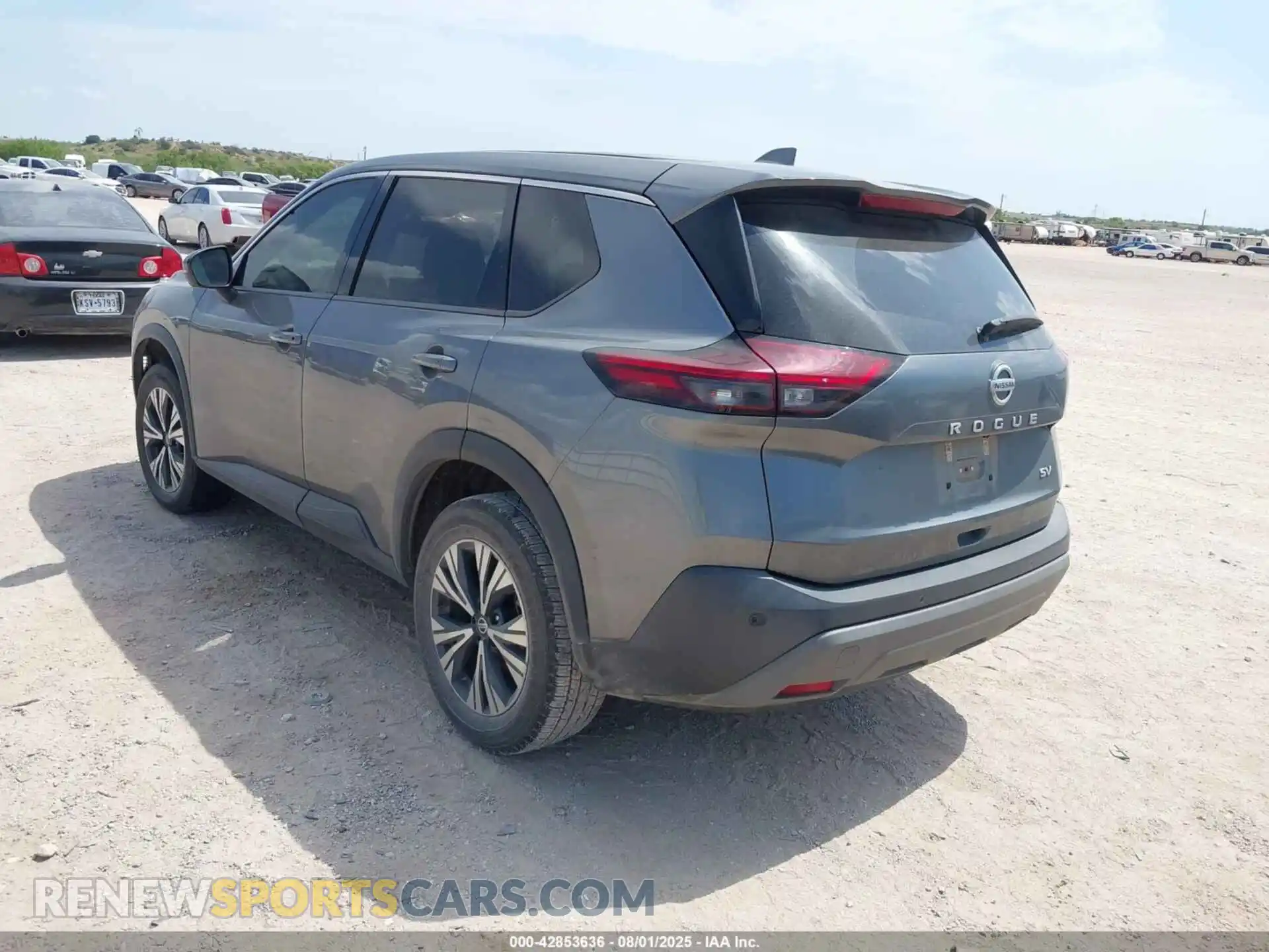 3 Photograph of a damaged car 5N1AT3BA5MC763845 NISSAN ROGUE 2021
