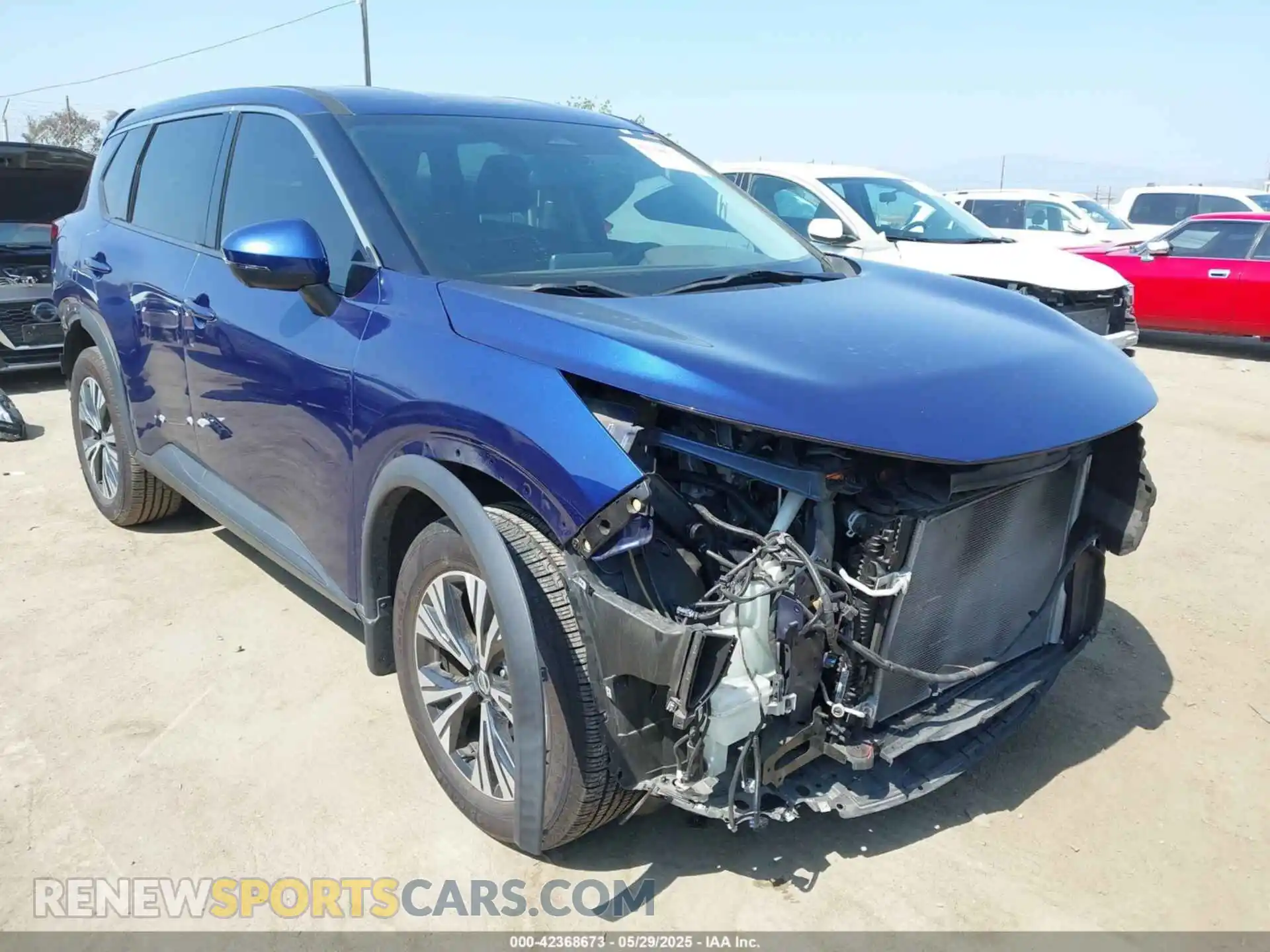 1 fotografías del automóvil dañado 5N1AT3BA5MC821839 NISSAN ROGUE 2021