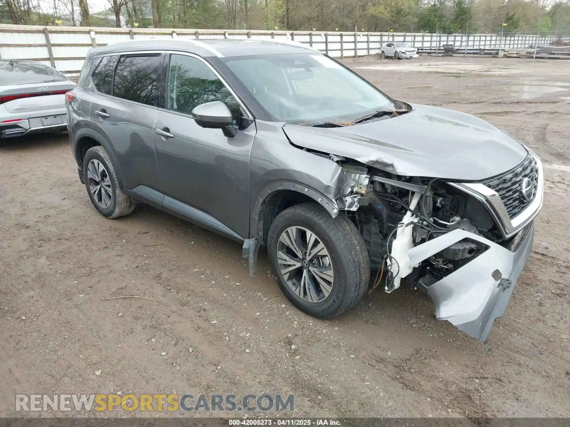 1 Photograph of a damaged car 5N1AT3BA5MC845901 NISSAN ROGUE 2021