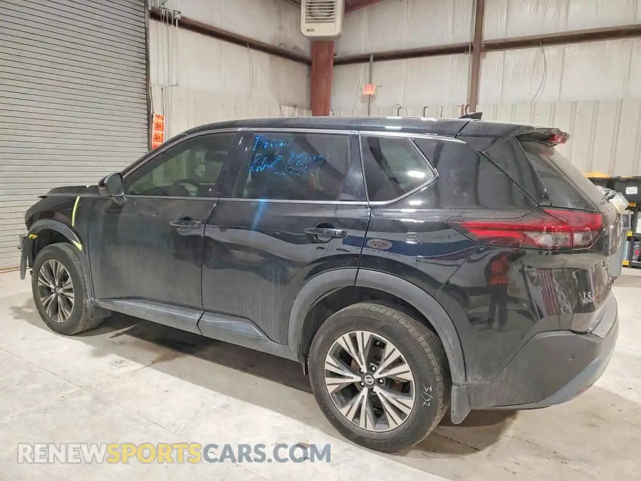 2 Photograph of a damaged car 5N1AT3BA6MC684300 NISSAN ROGUE 2021
