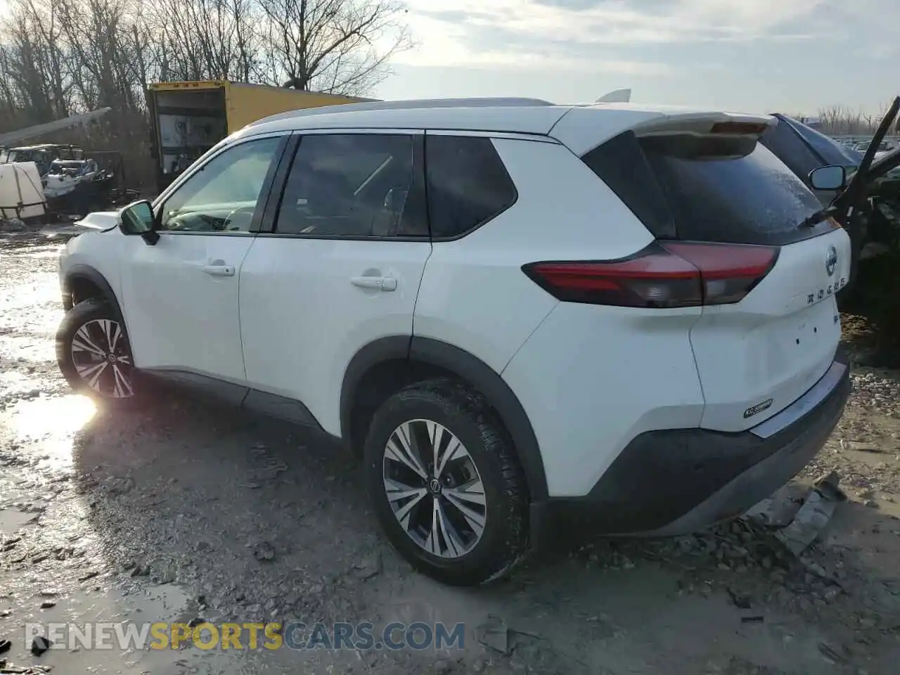 2 Photograph of a damaged car 5N1AT3BA6MC698701 NISSAN ROGUE 2021