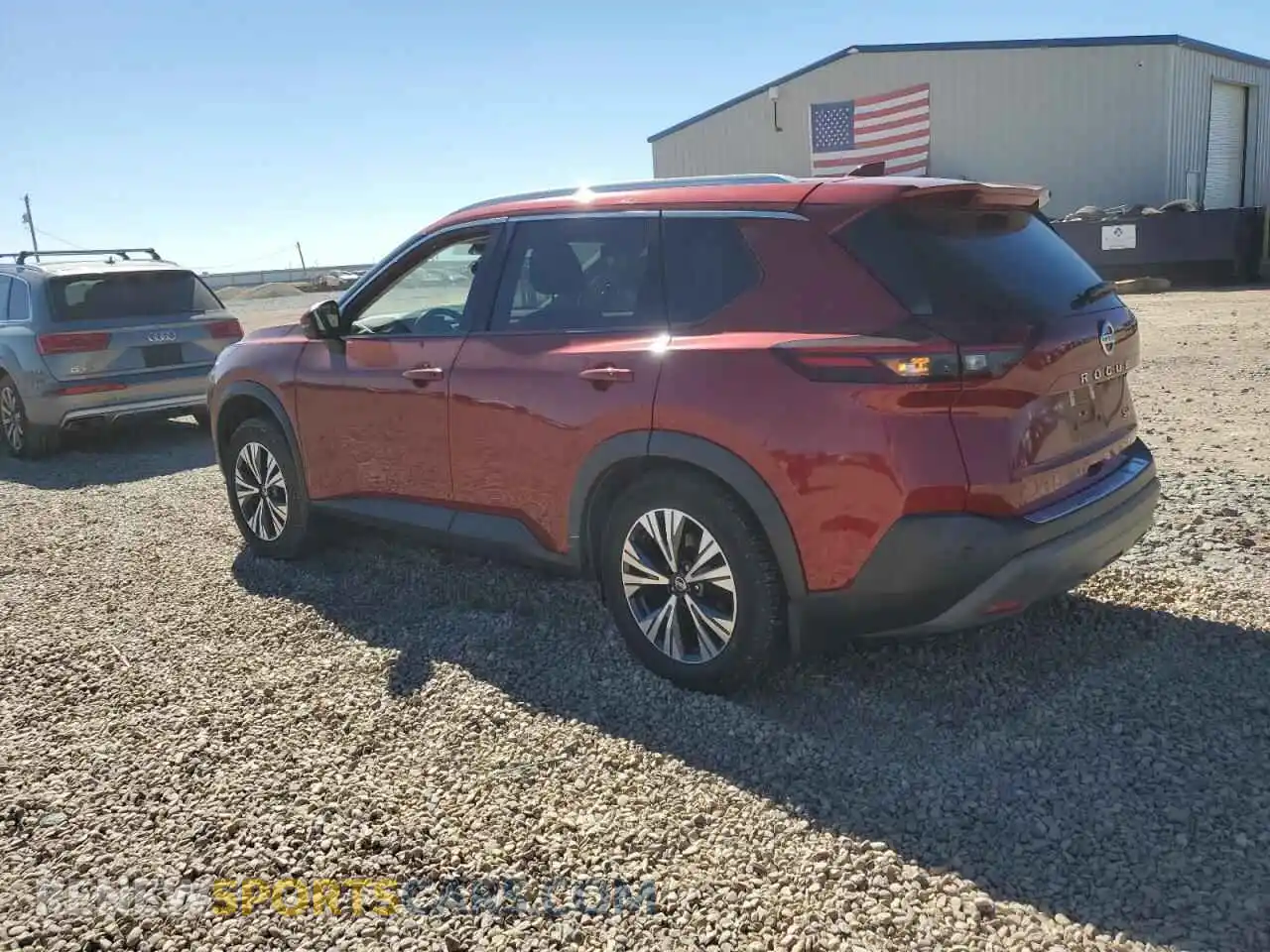 2 Photograph of a damaged car 5N1AT3BA6MC712242 NISSAN ROGUE 2021