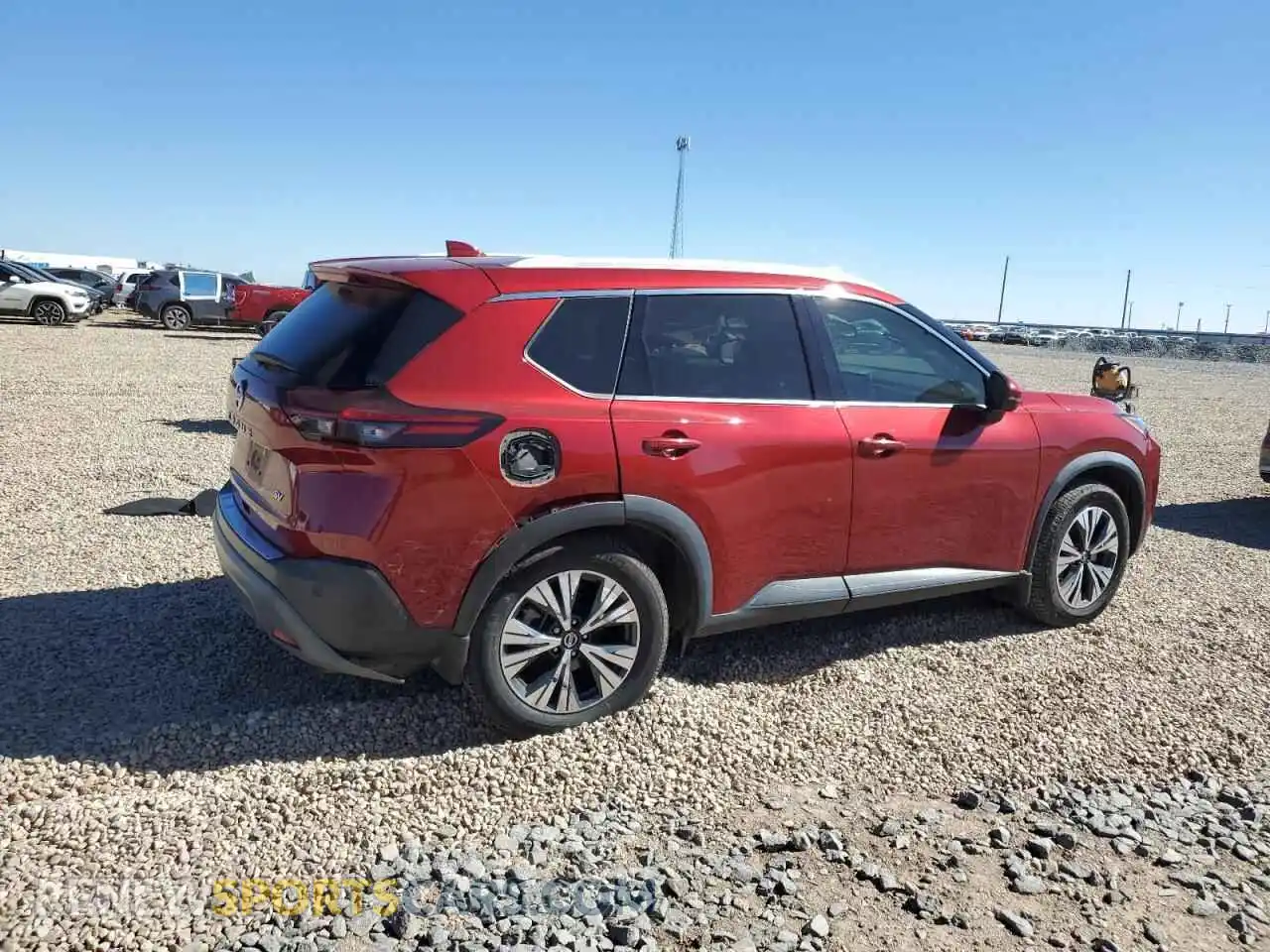 3 Photograph of a damaged car 5N1AT3BA6MC712242 NISSAN ROGUE 2021