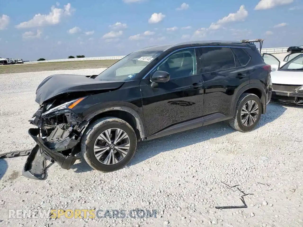 1 Photograph of a damaged car 5N1AT3BA6MC720891 NISSAN ROGUE 2021