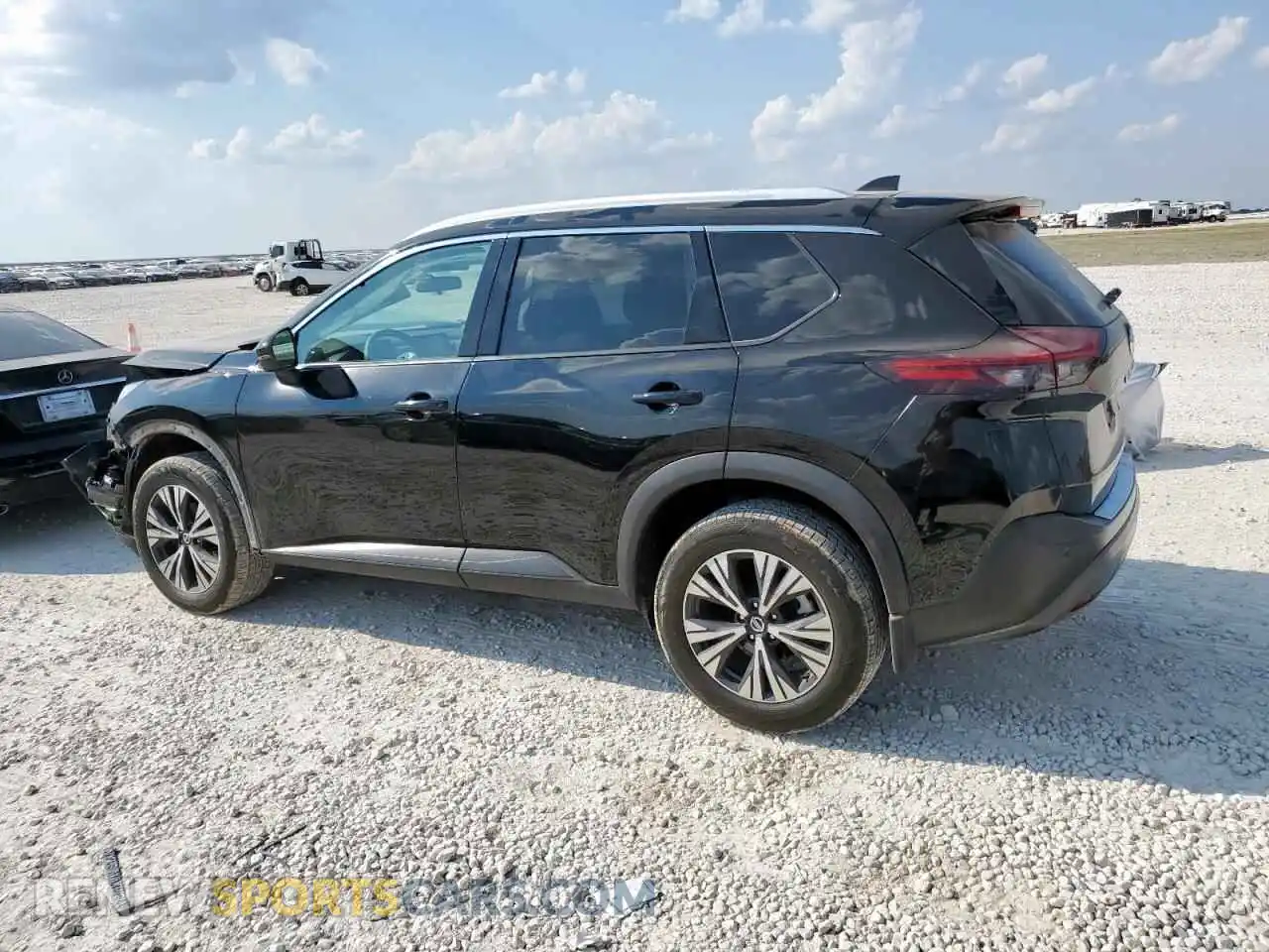 2 Photograph of a damaged car 5N1AT3BA6MC720891 NISSAN ROGUE 2021